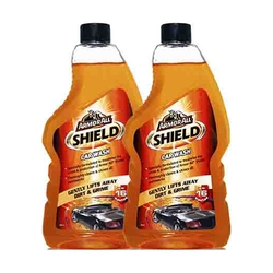 Armor All Shield + Ceramic Car Wash With Dirt Repelling Technology (520 ml, Pack Of 2)
